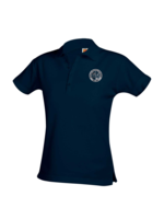 Stella Dk Navy Female Polo Pique SS (TK & 7th Grade Only)