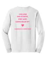 OLP White Crewneck Sweatshirt Dear Neighbor Class