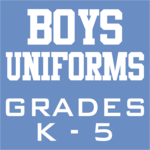 Boys Uniforms Grades K-5