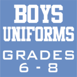 Boys Uniforms Grades 6-8
