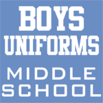 Middle School Boys Uniforms