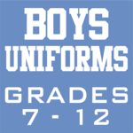Boys Grade 7-12 Uniforms