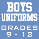 Boys Grade 9-12 Uniforms