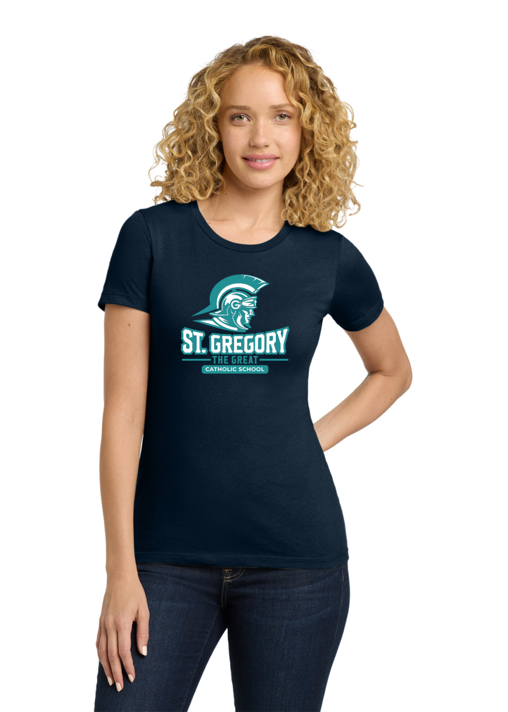 STGGCS Next Level Women's Cotton Tee with Screen