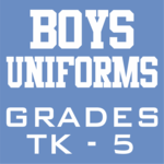 Boys Uniforms Grade TK-5
