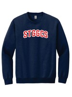 STGGCS Navy Crewneck Sweatshirt w/ Patriotic  Applique