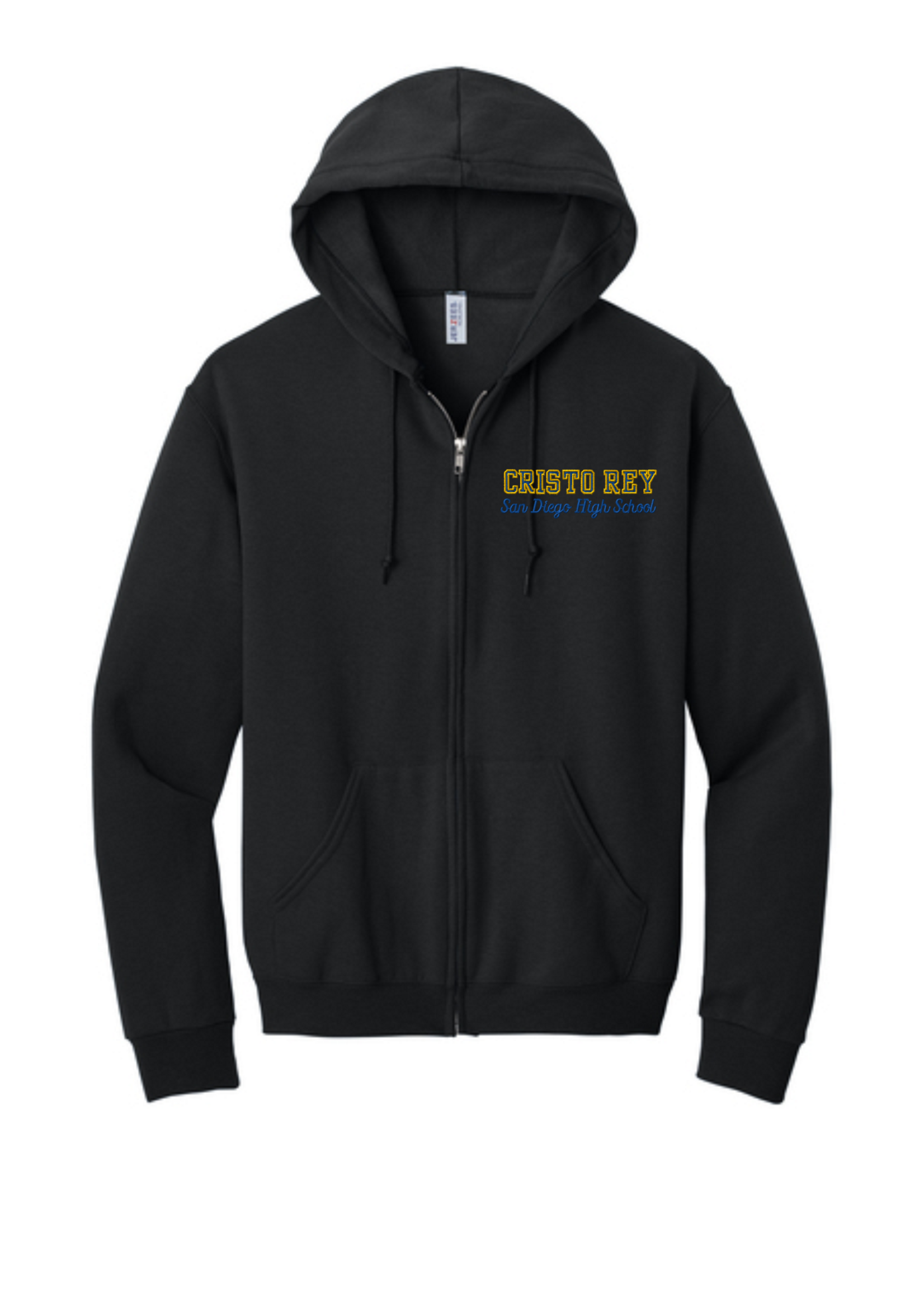 CRSD Spirit Black Full Zip Hoodie