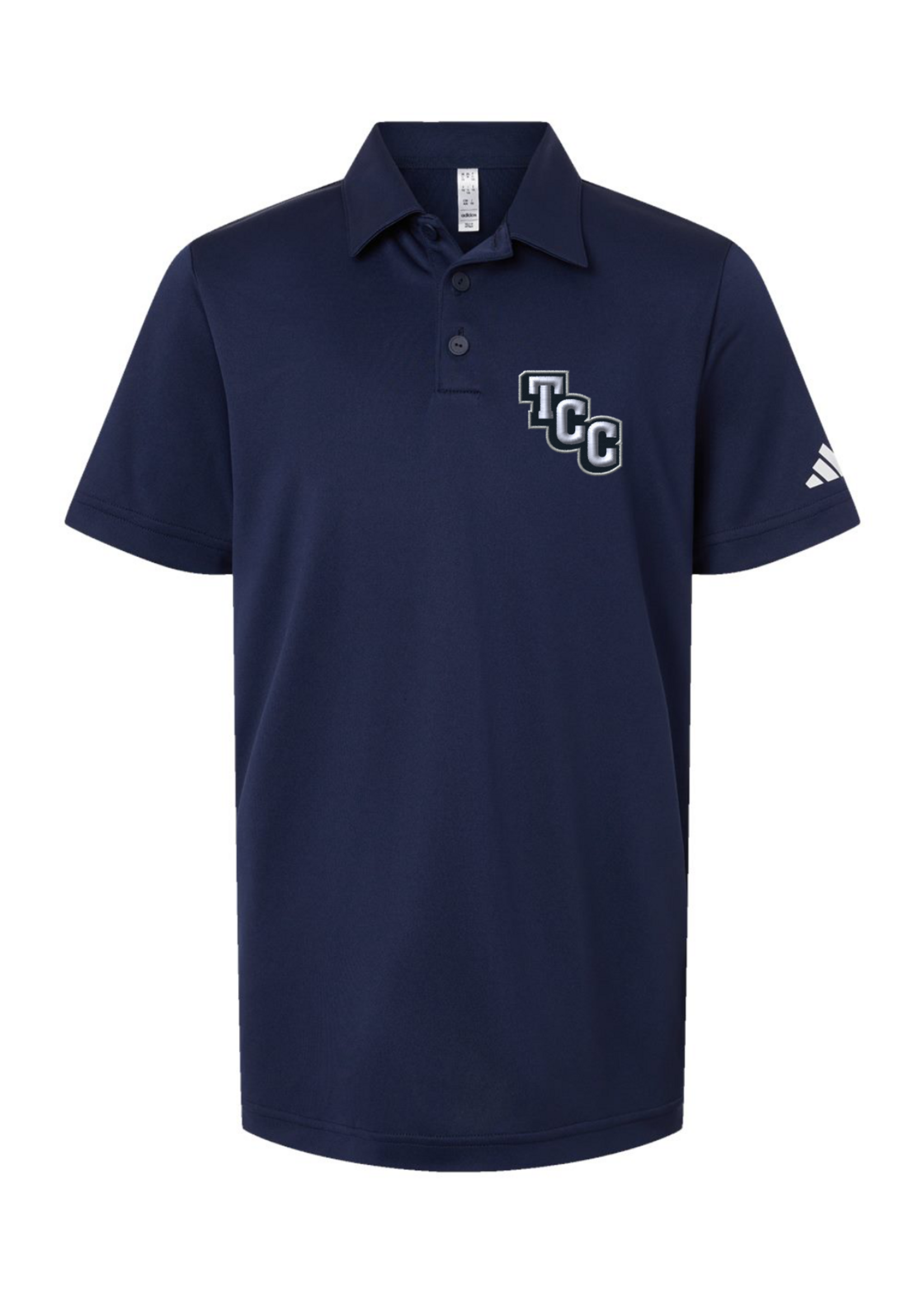 TCCS Adidas DryFit Polo (Youth sizes ONLY)