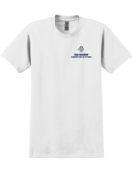 OLP Ladies White Cotton Crew Neck Tee Dear Neighbor Class