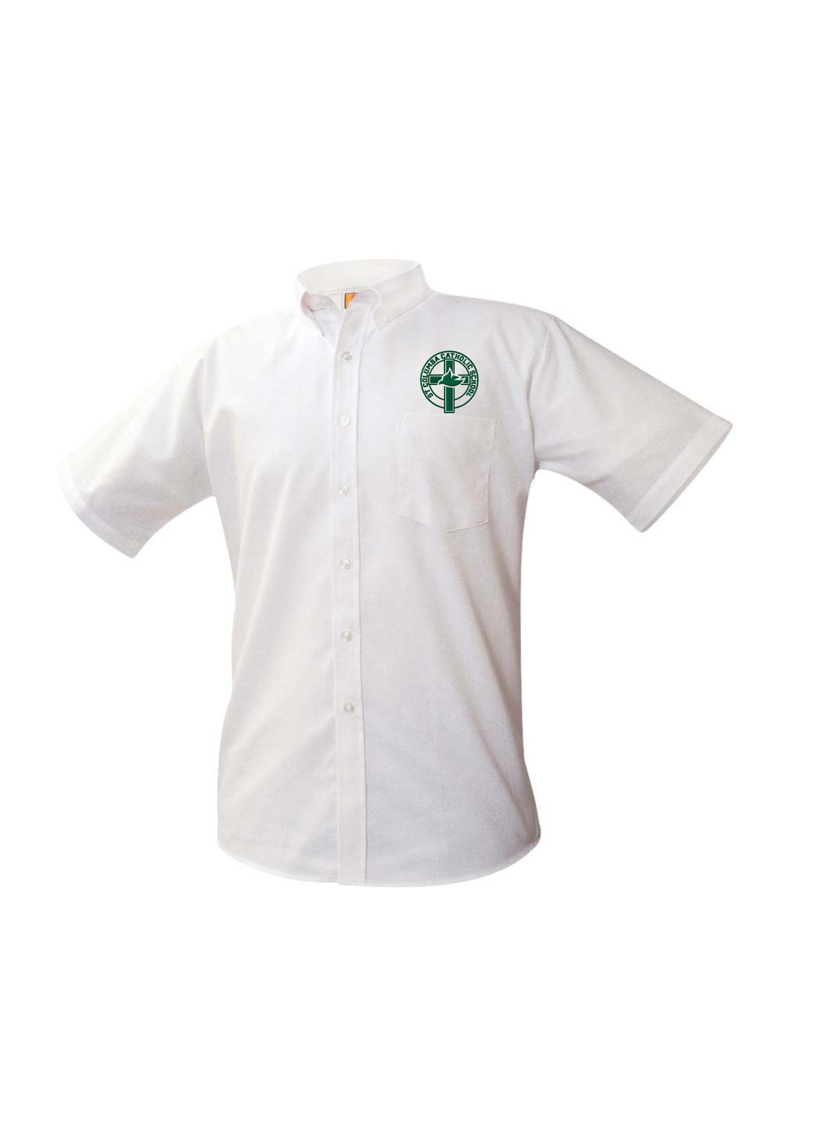 STCO White Short Sleeve Oxford Shirt