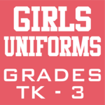 Girls Grades TK-3 Uniforms