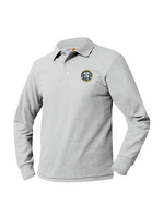 MCS Long Sleeve Pique Polo