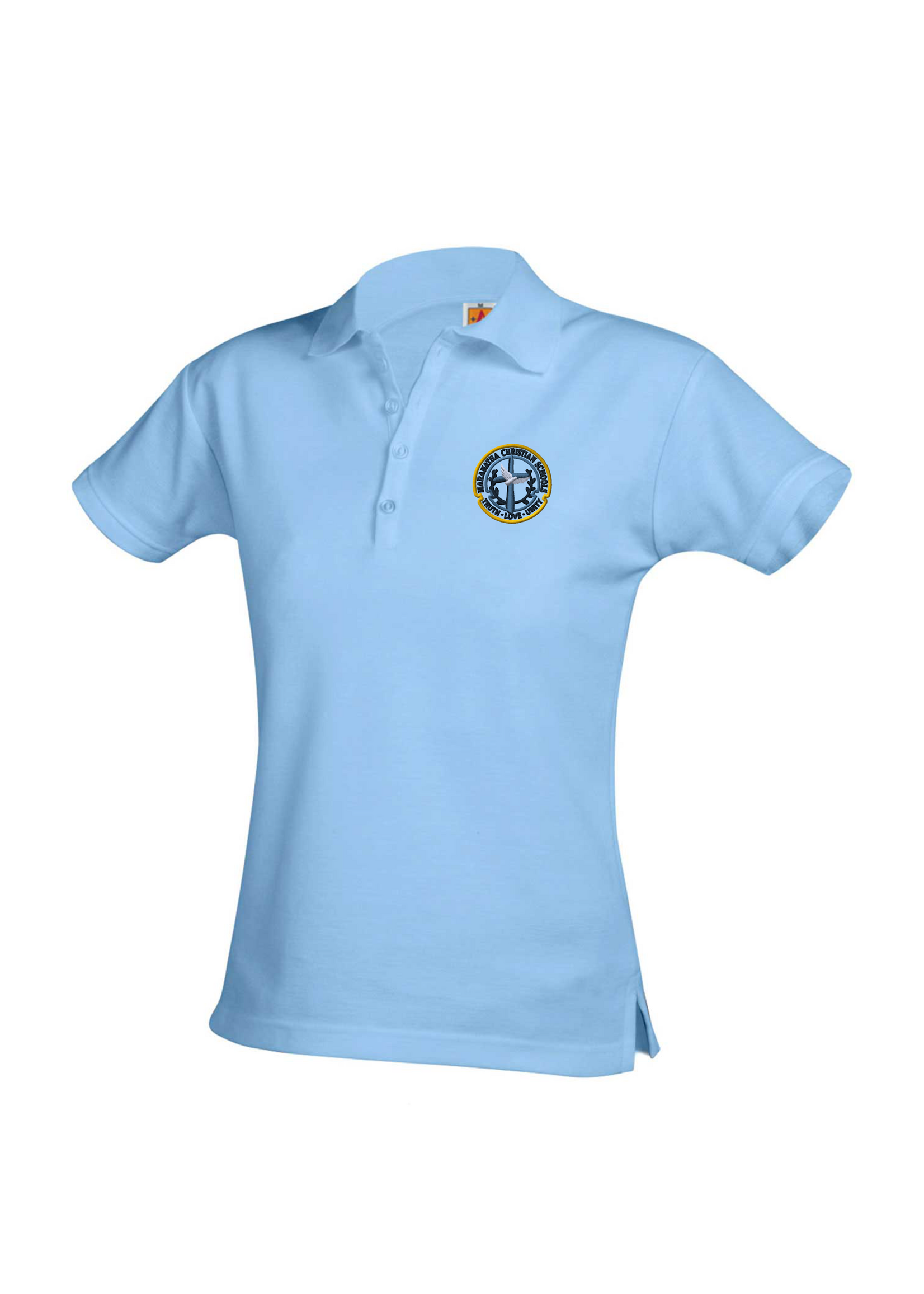 MCS Female Short Sleeve Pique Polo Pique