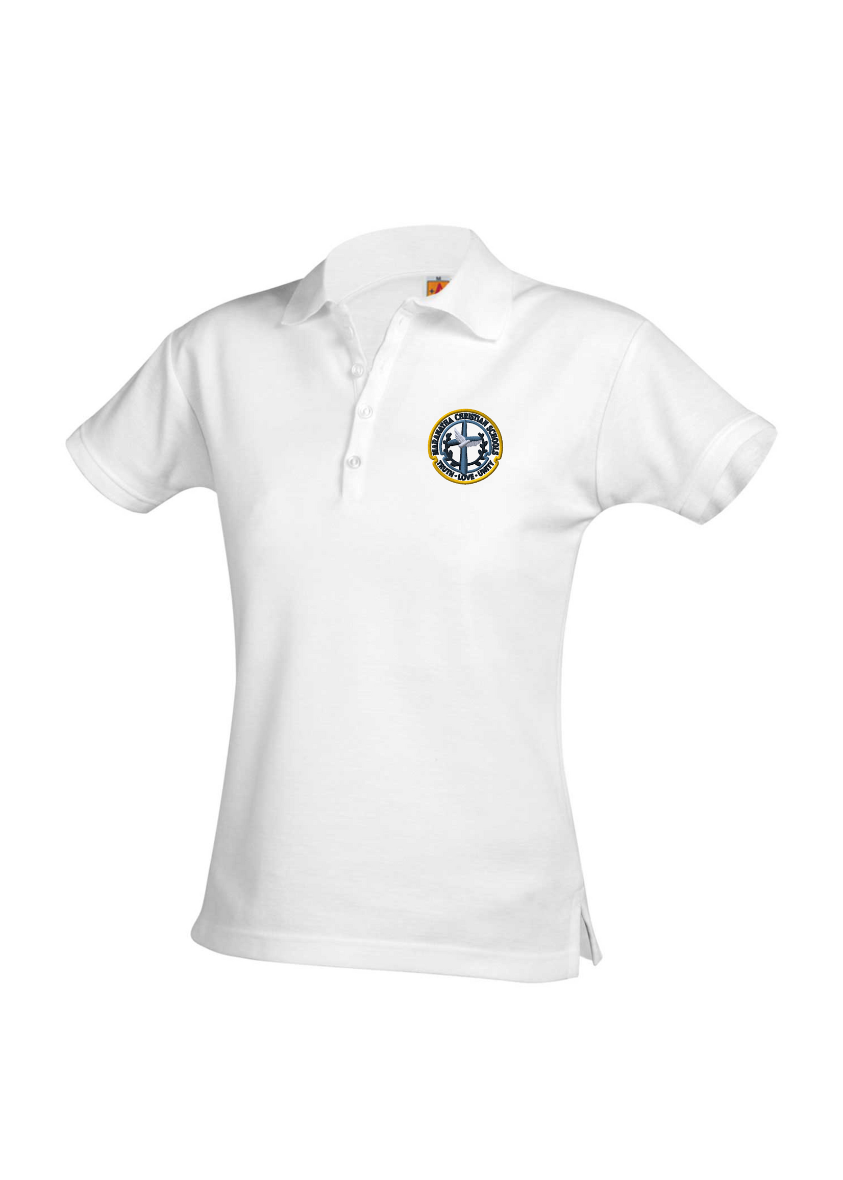 MCS Female Short Sleeve Pique Polo Pique