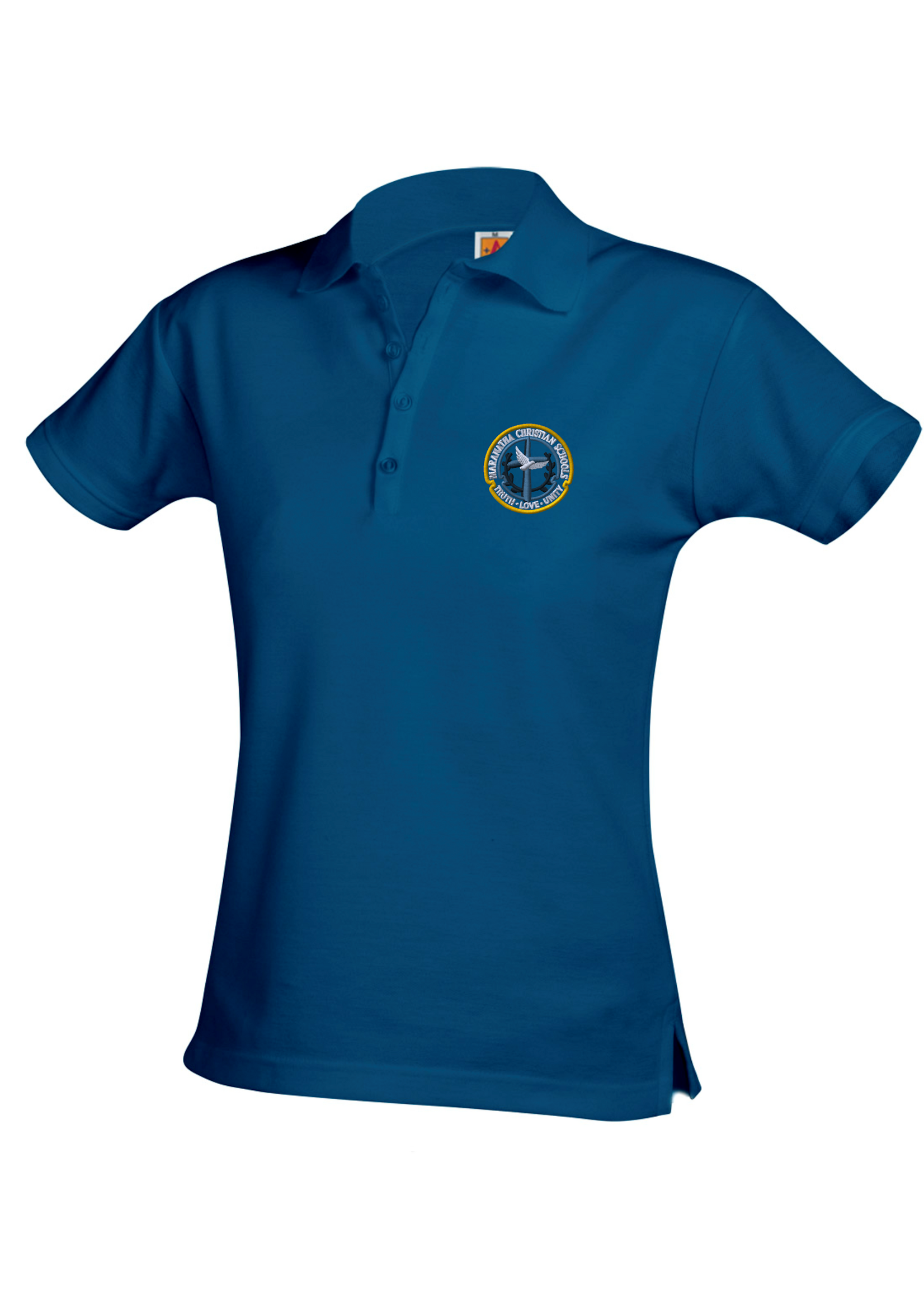 MCS Female Short Sleeve Pique Polo Pique
