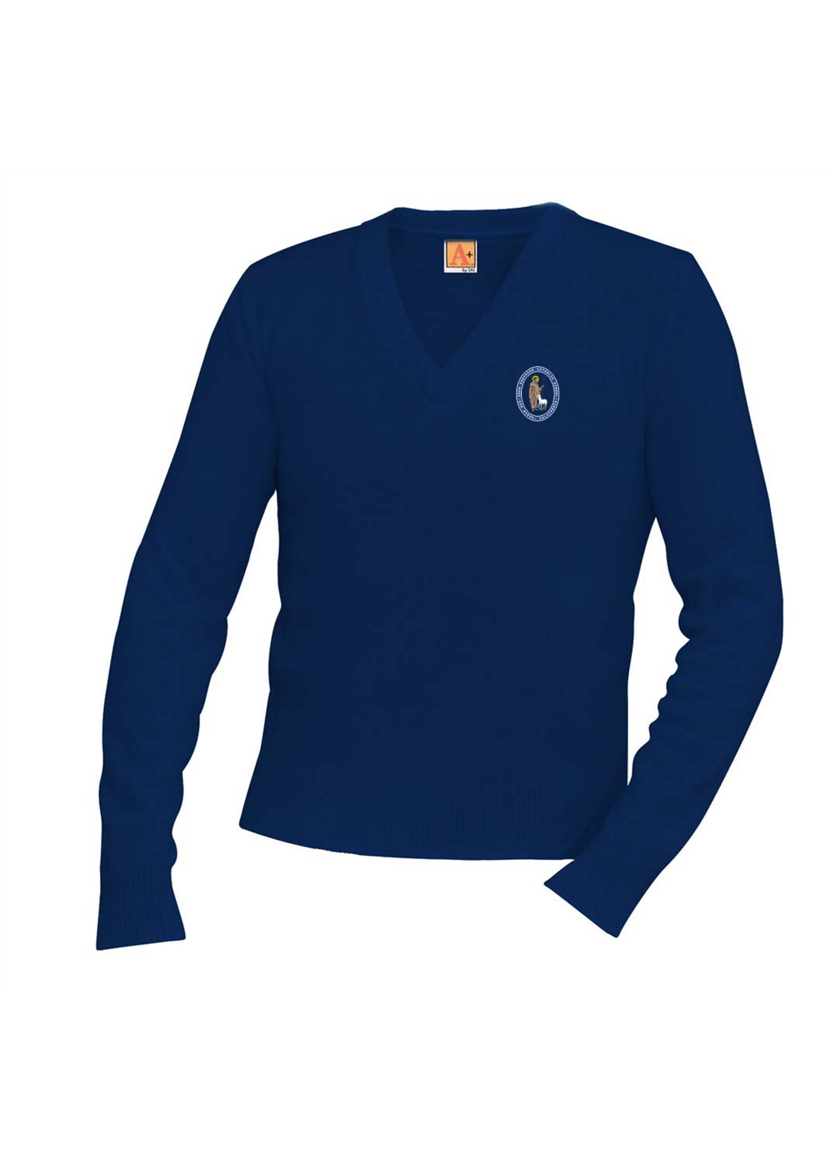GSCS Navy V-neck Pullover sweater