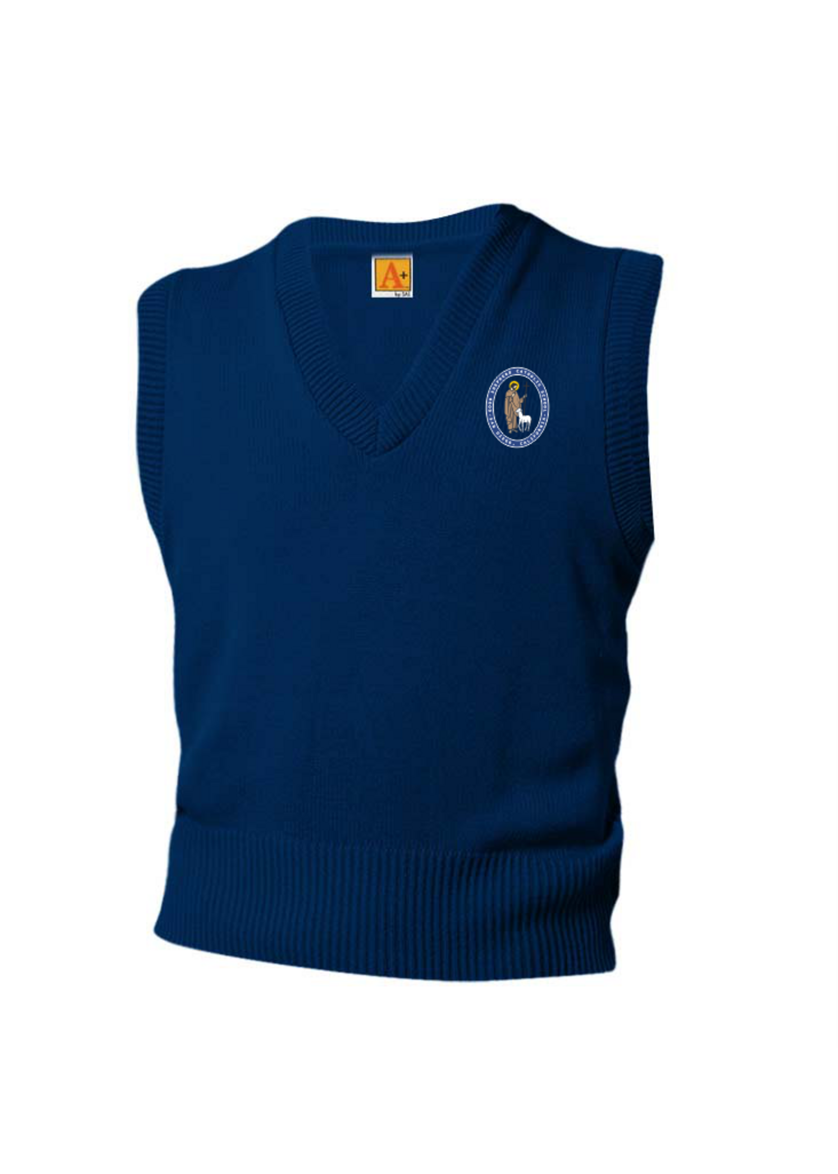 GSCS Navy V-neck sweater vest
