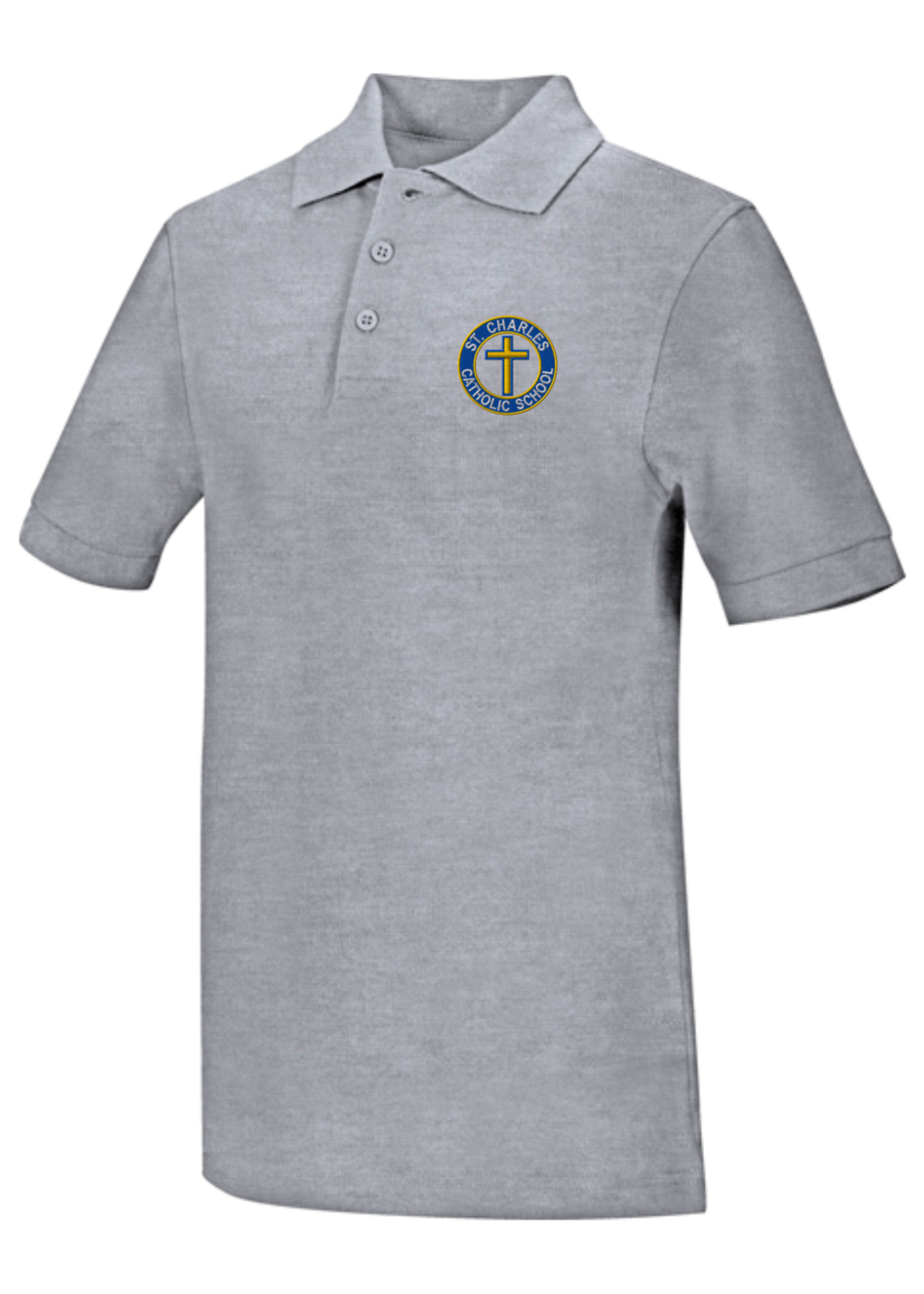 SCCS Short Sleeve Pique Polo 6-8