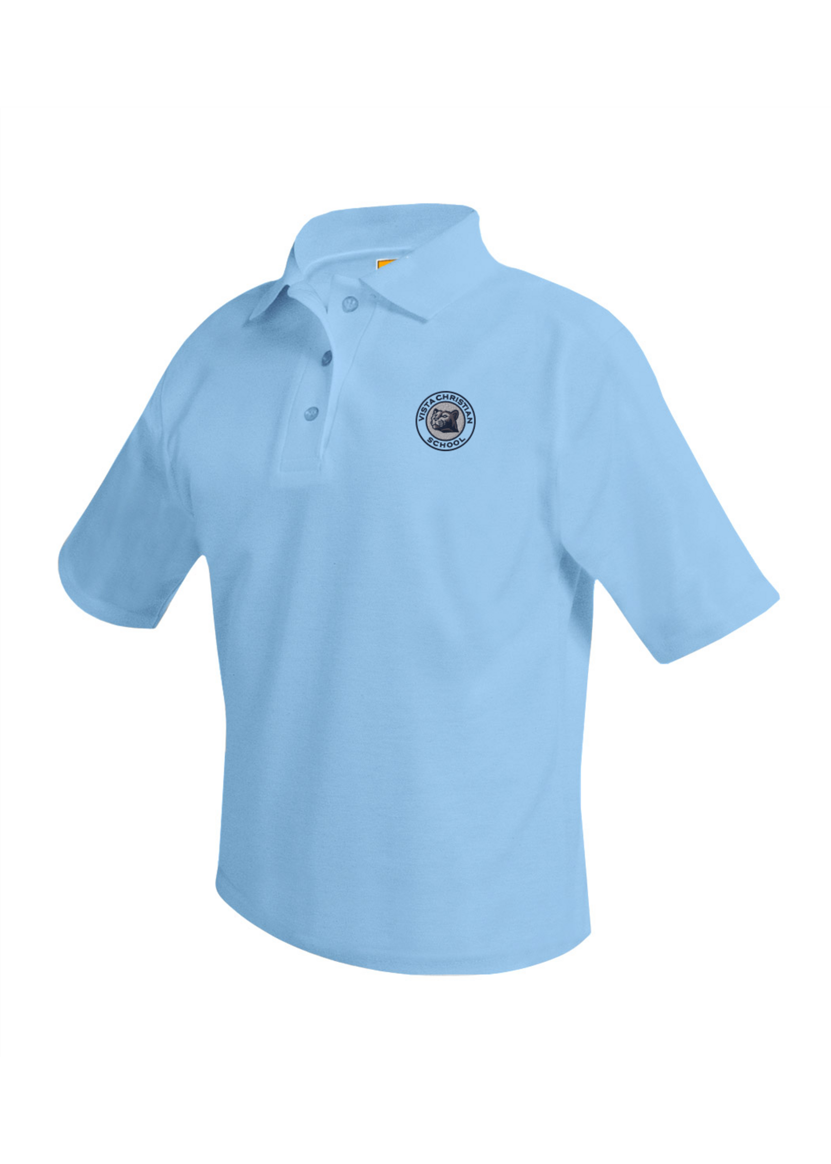 VCS Short Sleeve Pique Polo 6-8