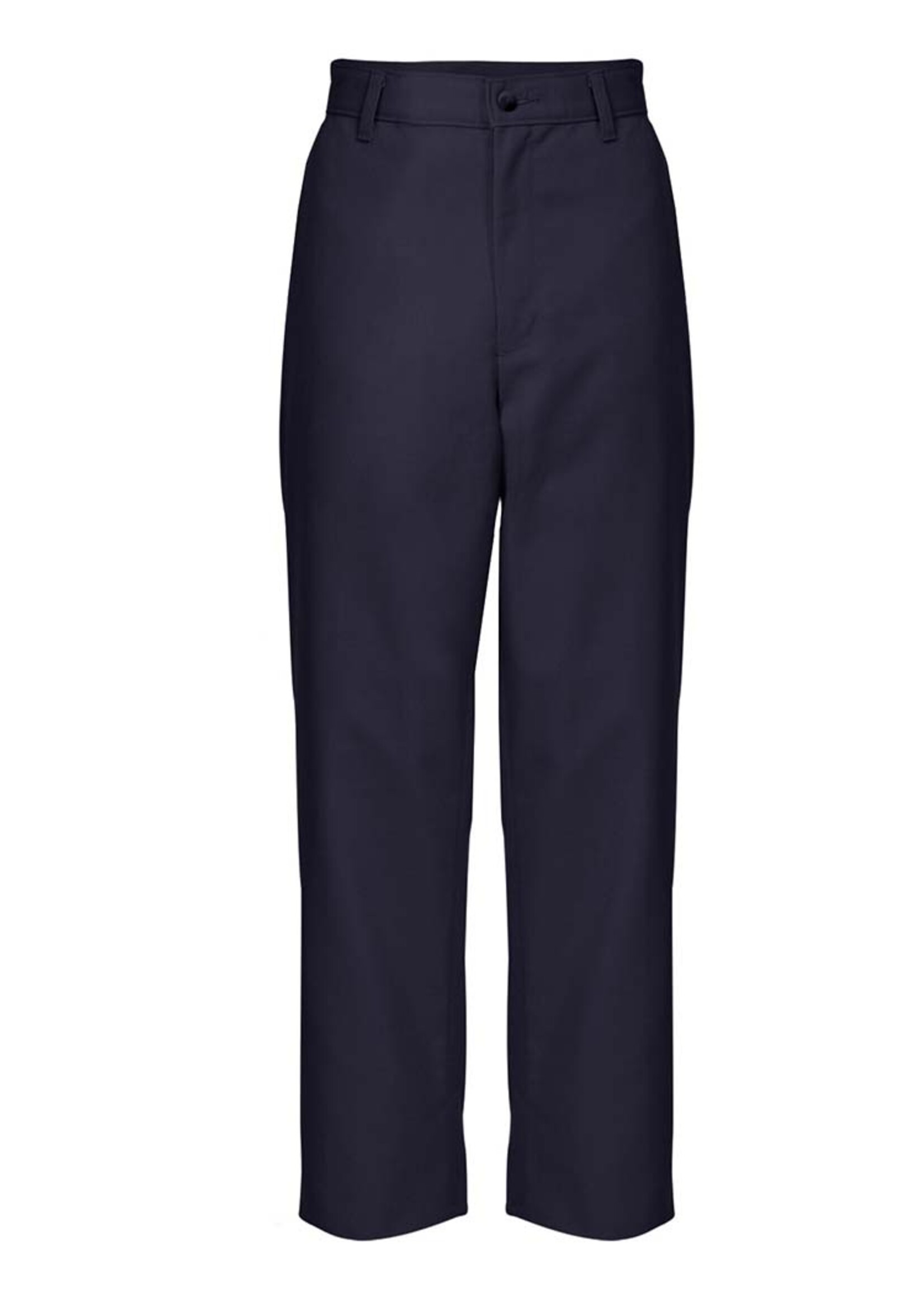 Boys Navy Flat Front Pants