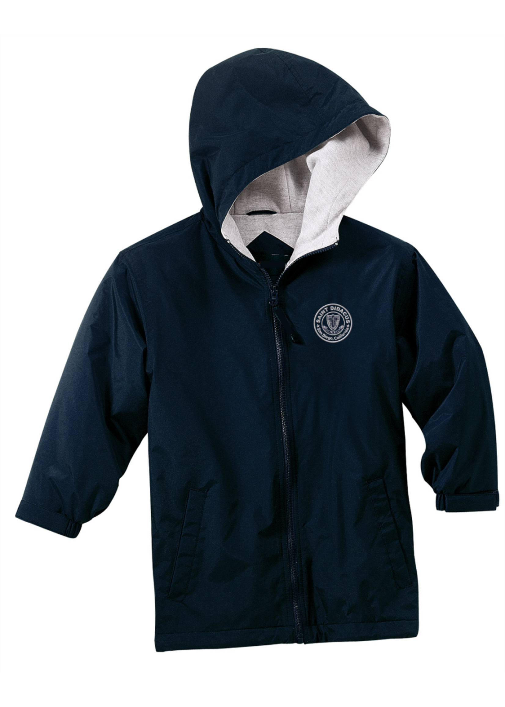 SDPS Navy Hooded Full Zip Baywatch Jacket