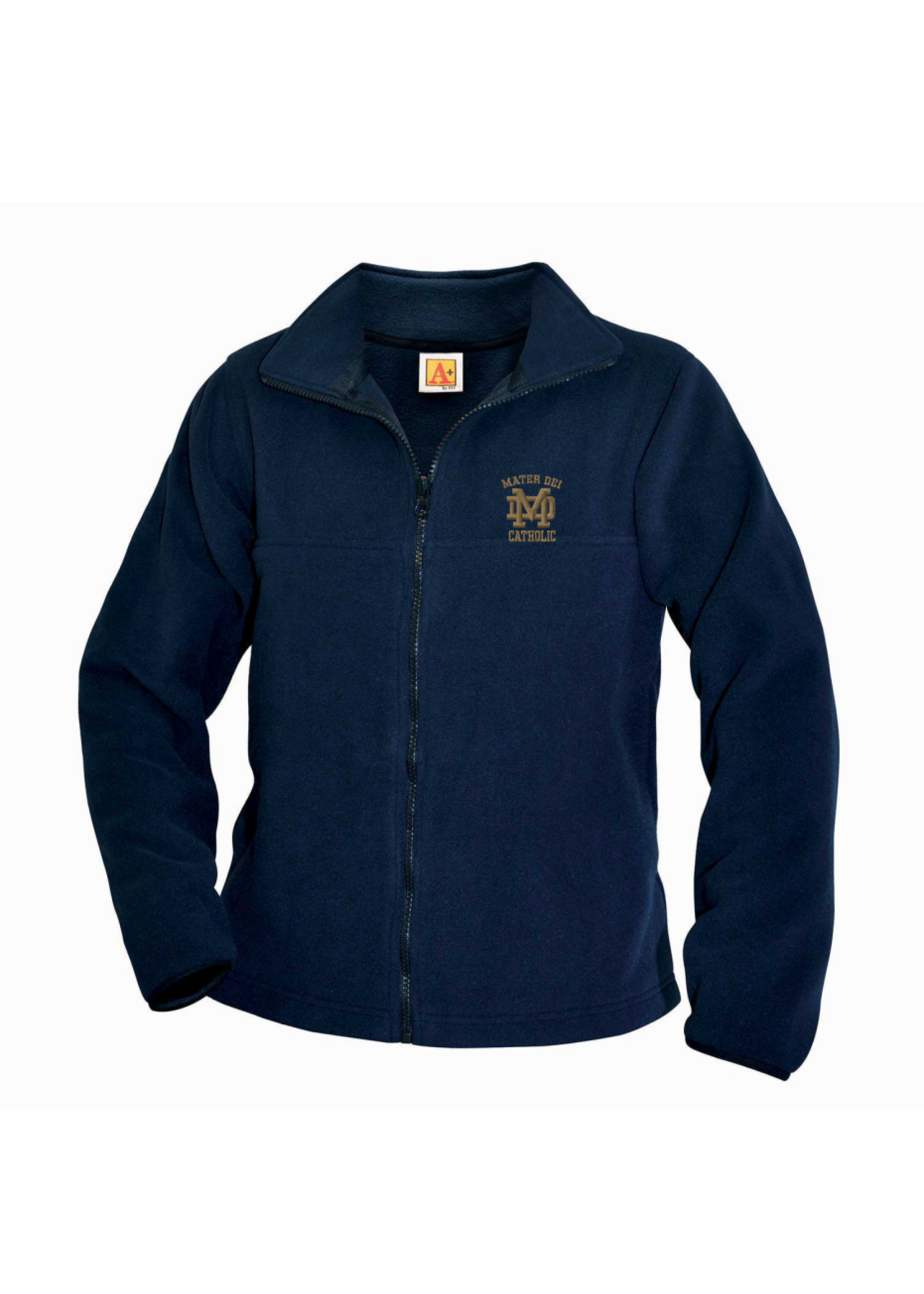 MDC Navy Fleece Full Zip Jacket
