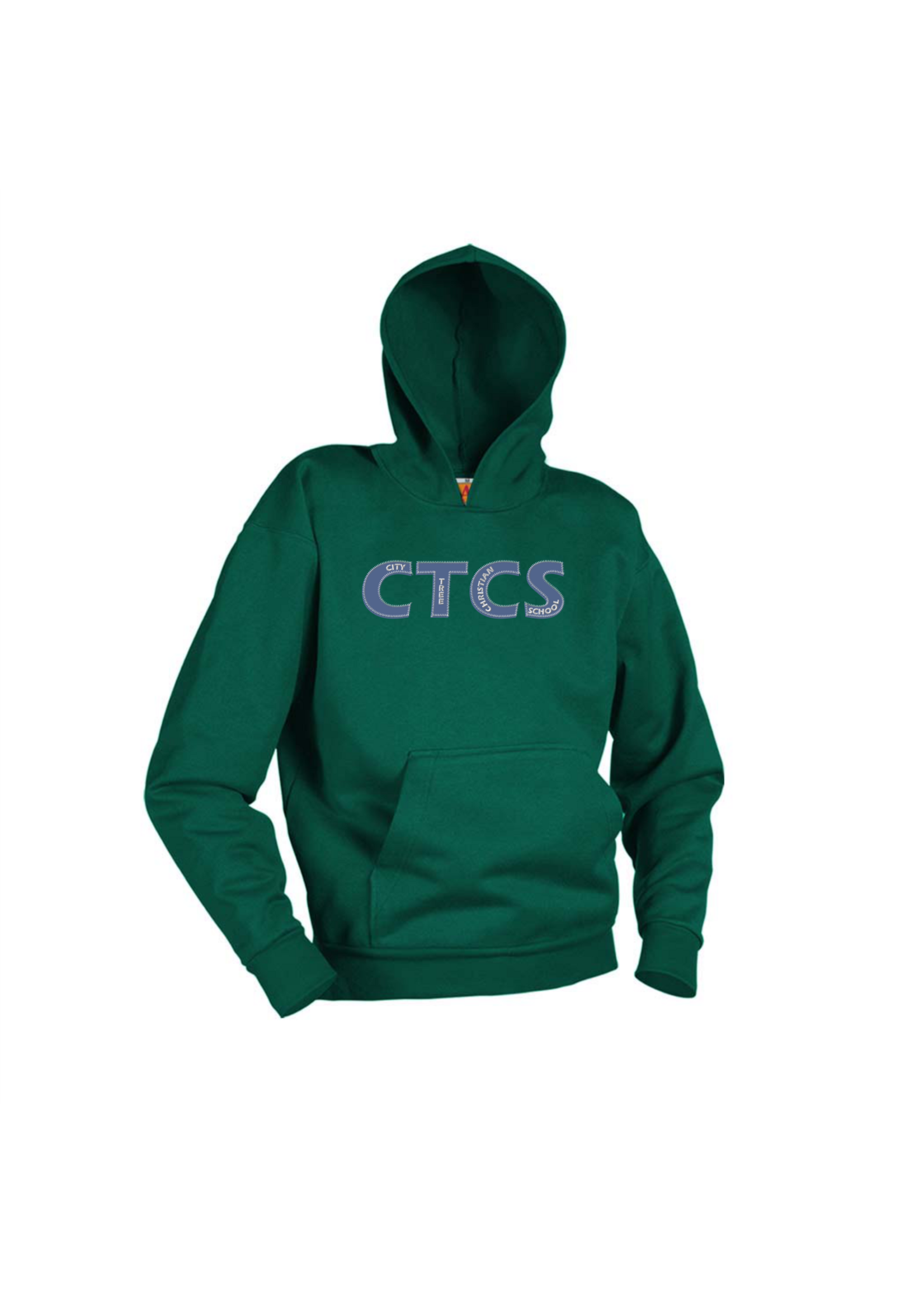 CTCS Forest Pullover Hoodie with applique