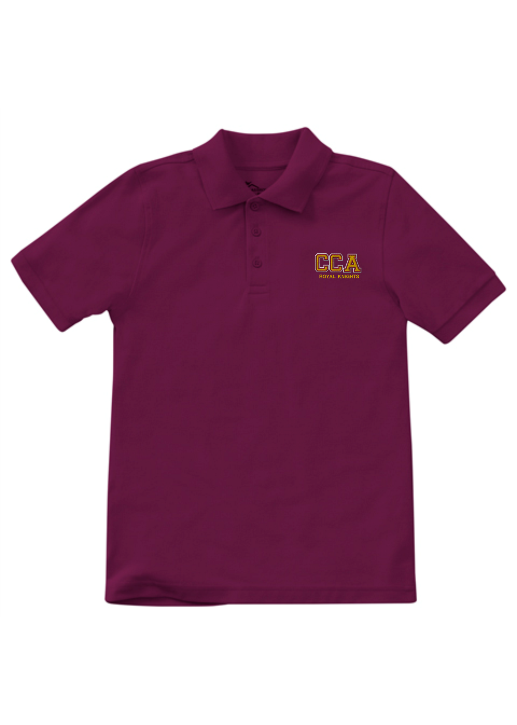 CCA Value Pique Short Sleeve Polo