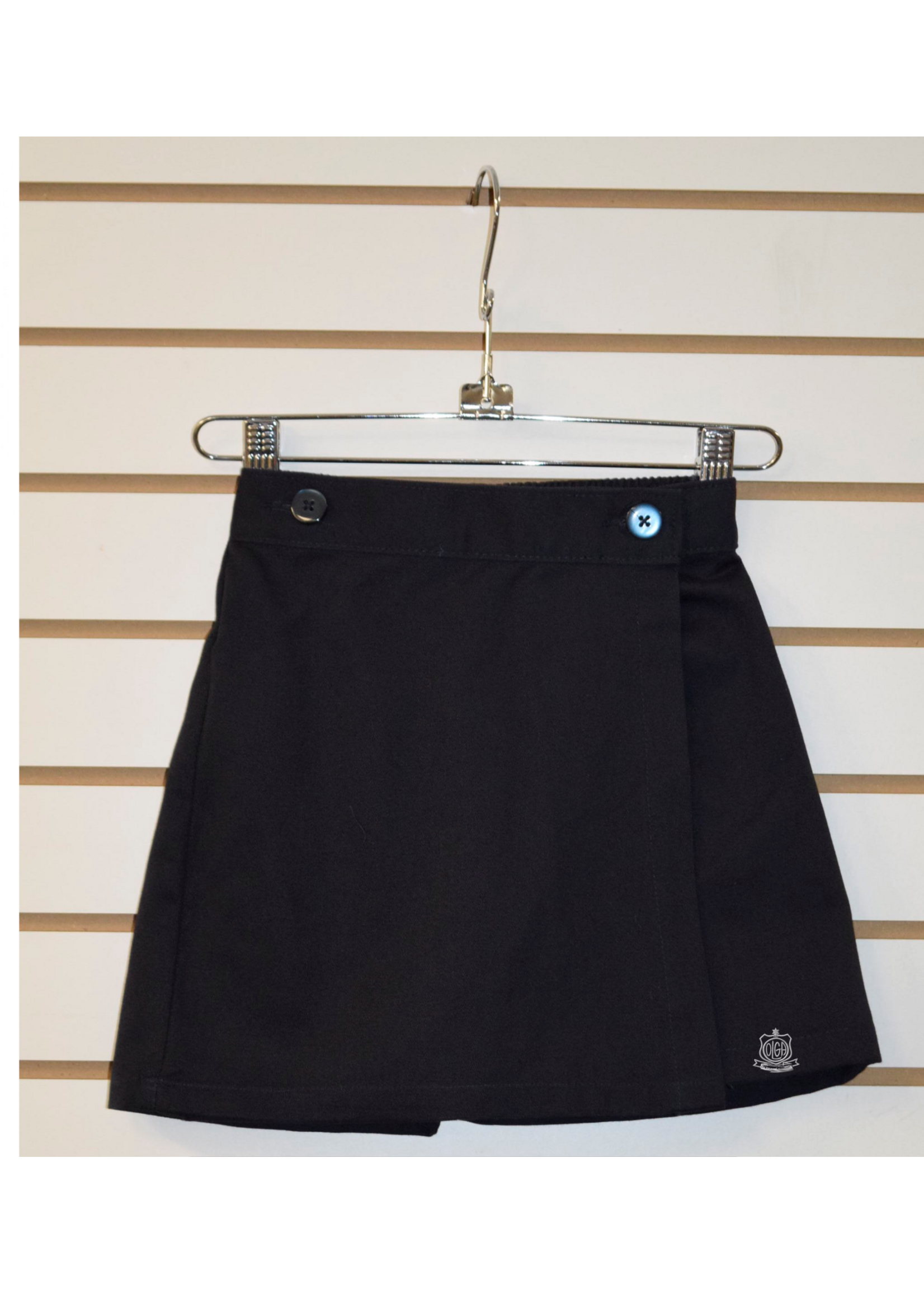 OLGA Navy 2 Button Skort