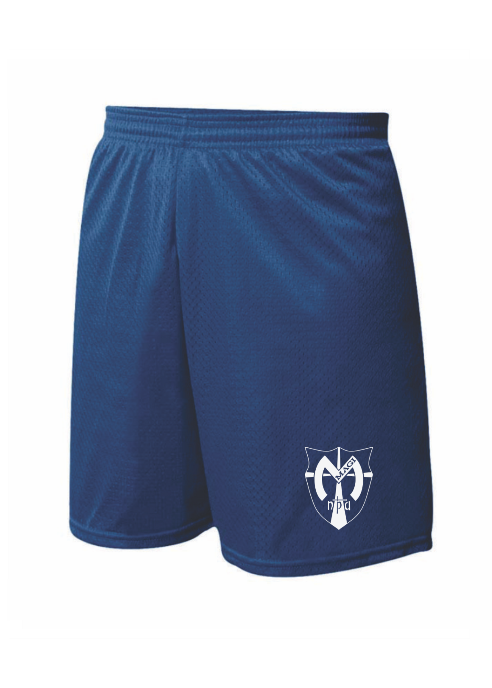 NPA Navy Mini Mesh Shorts