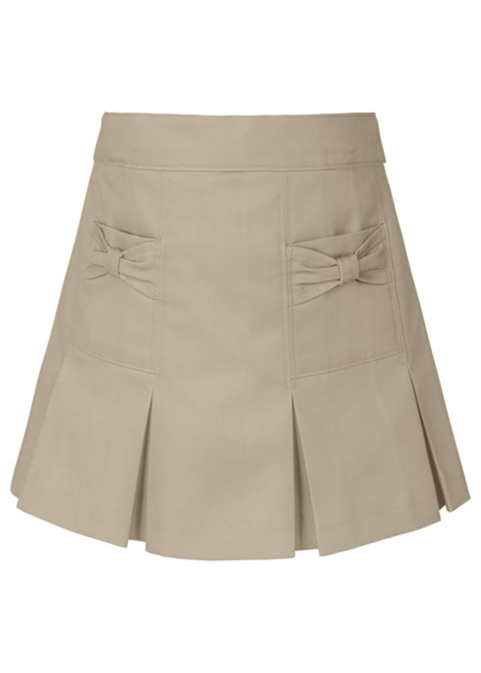 Khaki Bow Pocket Scooter
