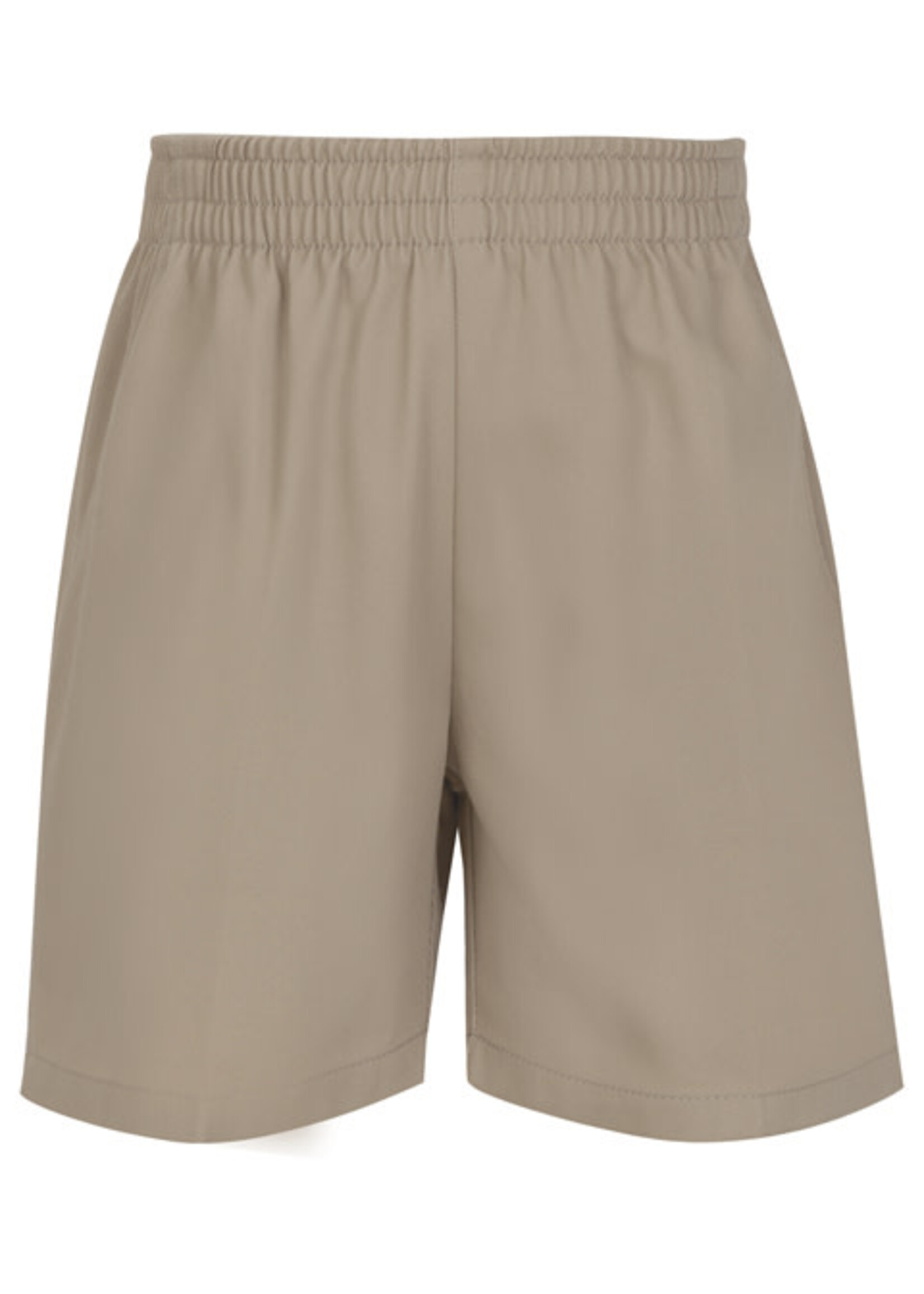 Unisex Khaki Value Pull On Shorts