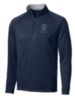 F243 SPX Jacket 1/4 Zip Performance Navy/Silver Staff