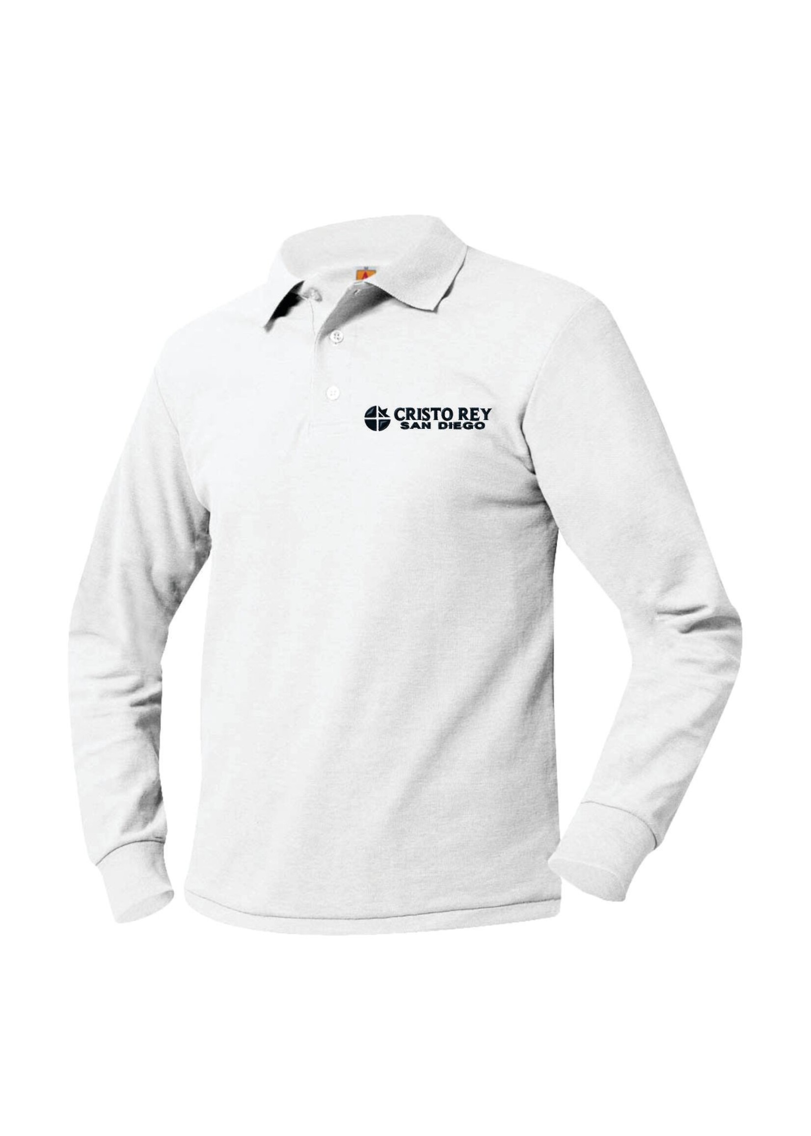 CRSD Long Sleeve Pique Polo