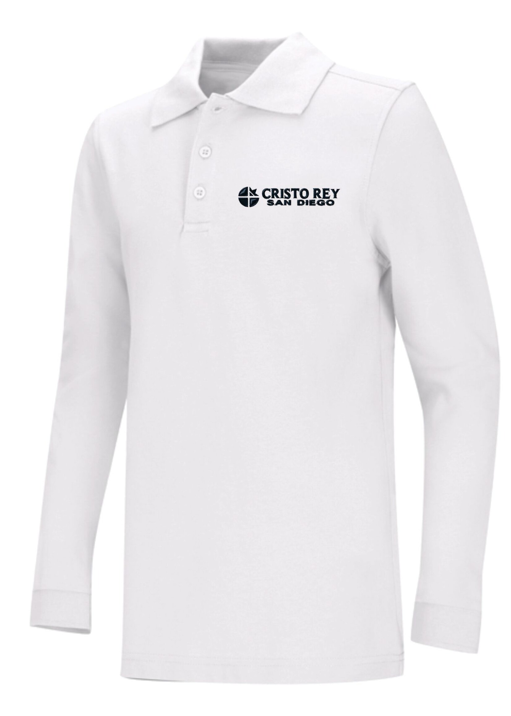 CRSD Value Pique Long Sleeve Polo