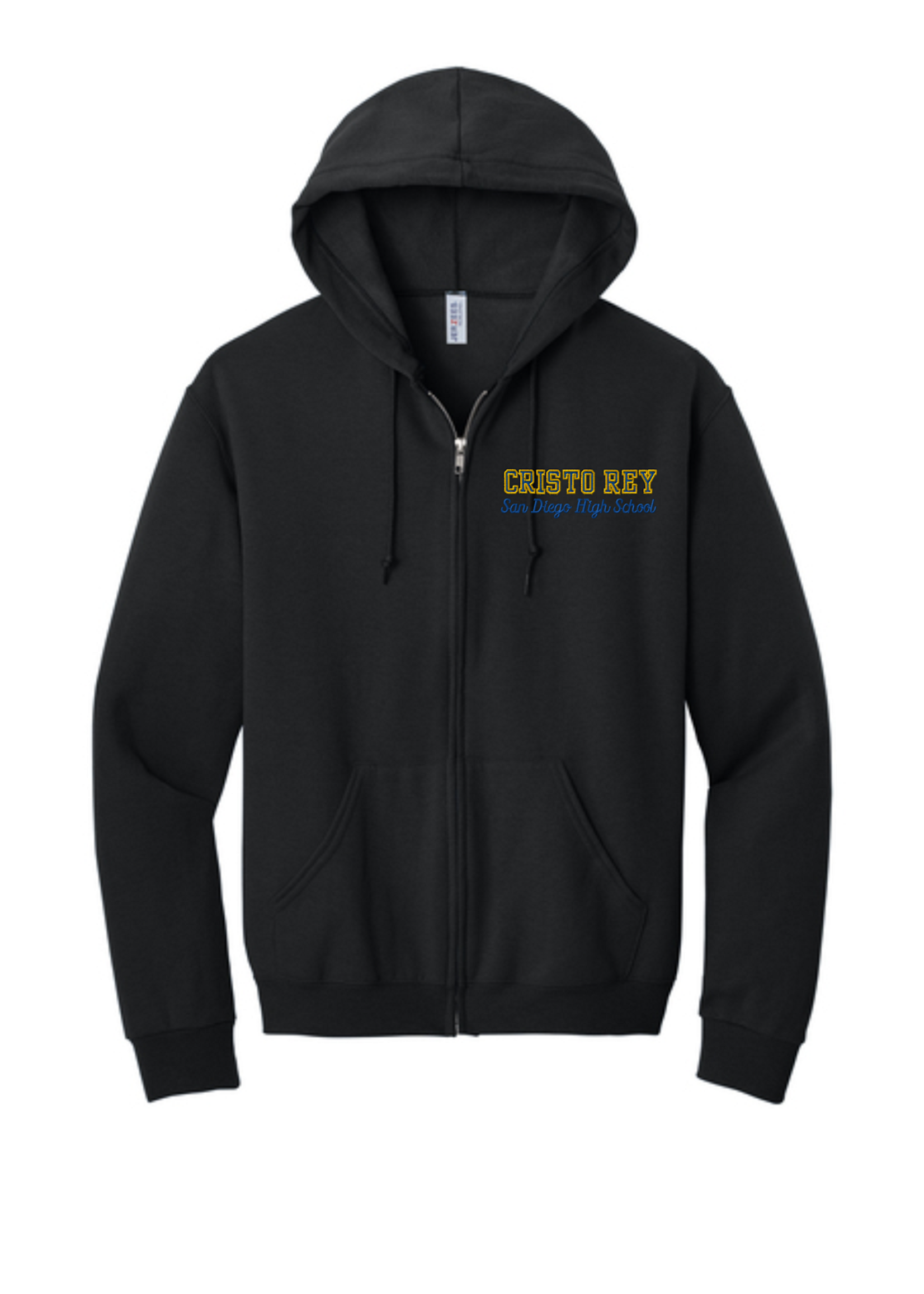 CRSD Spirit Black Full Zip Hoodie