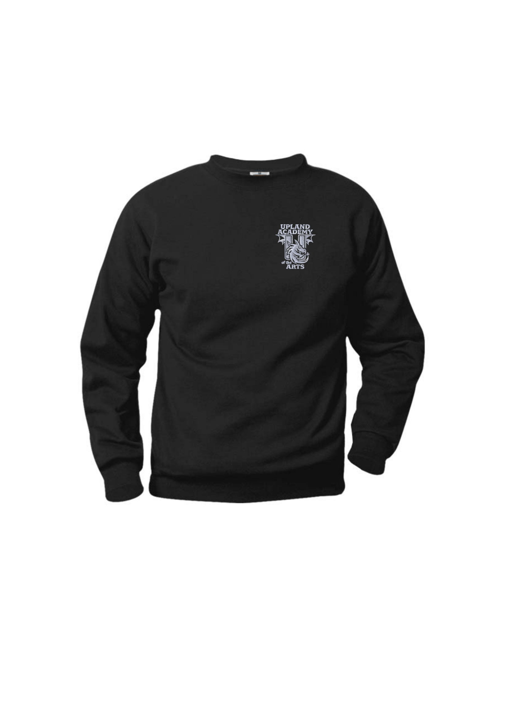 6254 UJH Fleece Crewneck Sweatshirt Black