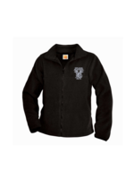 6202 UJH Fleece Full Zip Jacket Black