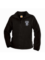 UJH Black Fleece Full Zip Jacket