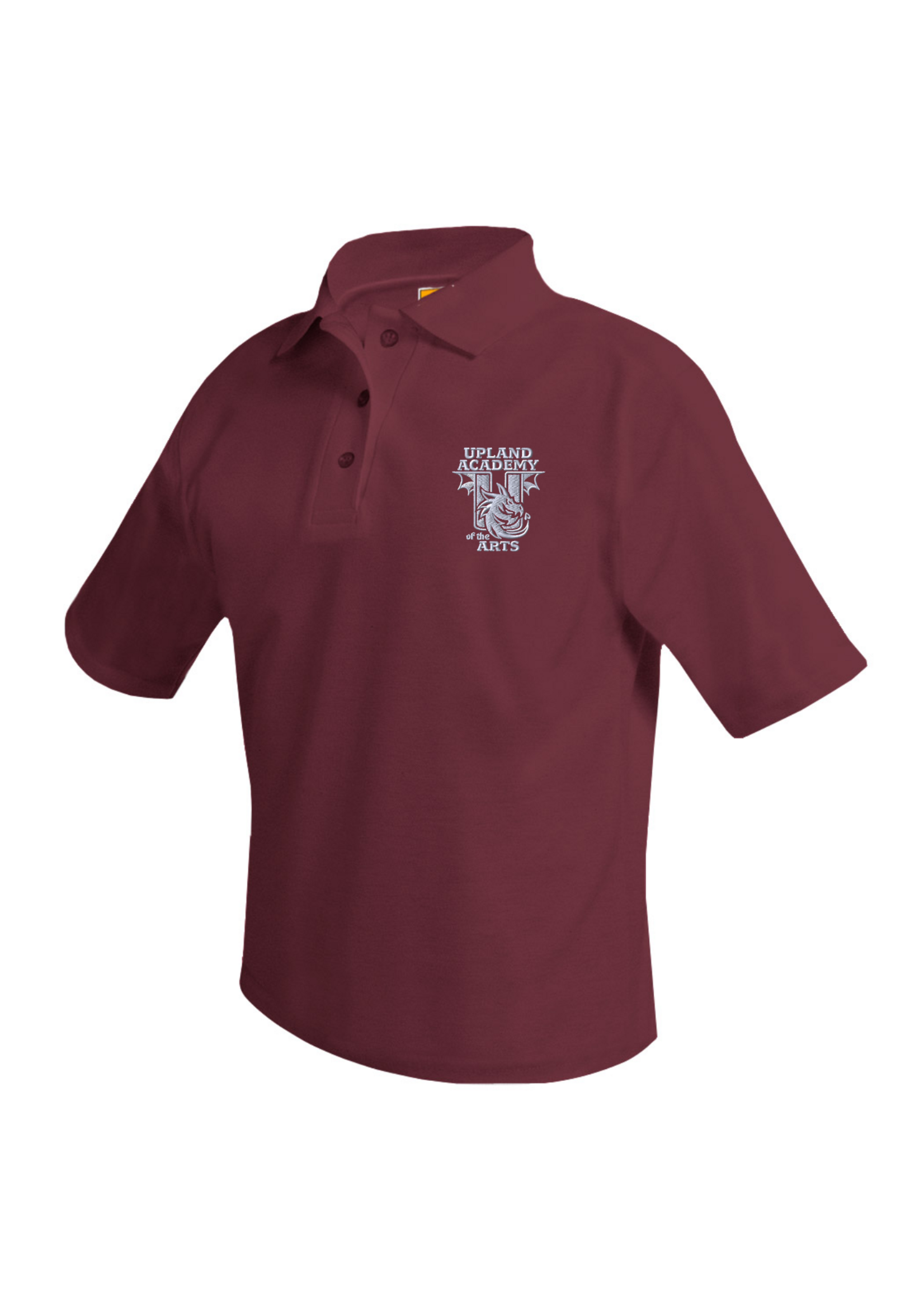 UJH Wine Short Sleeve Pique Polo