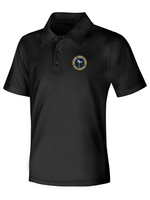 MCS Black DryFit Short Sleeve Polo (Grades 9-12 only)