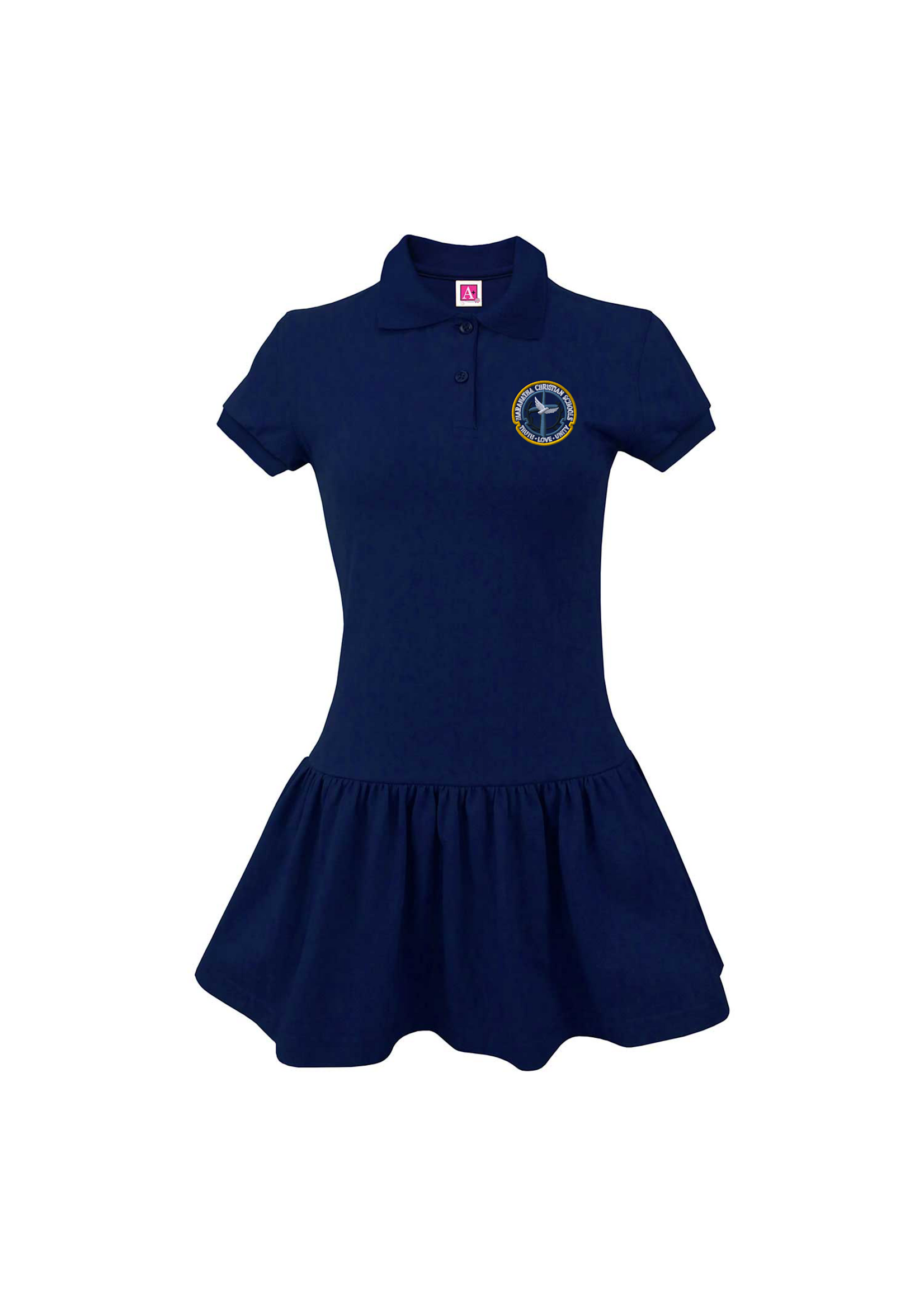 MCS Navy Jersey Knit Dress