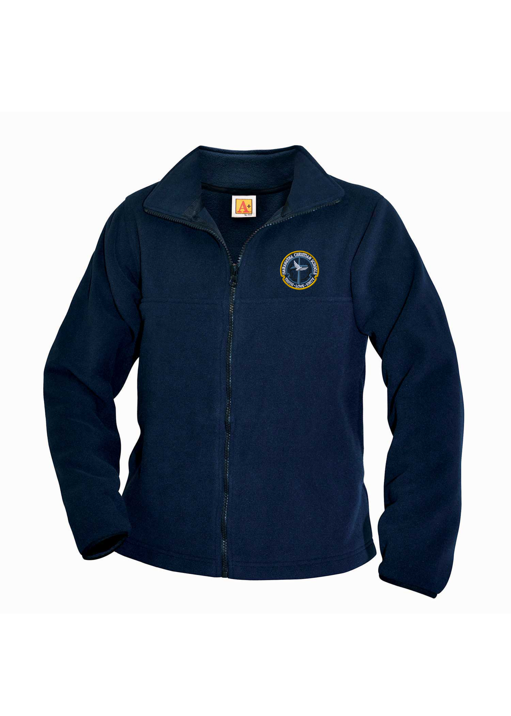 MCS Navy Fleece Full Zip Jacket