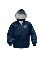 MCS Navy Nylon Water Repellent Full Zip