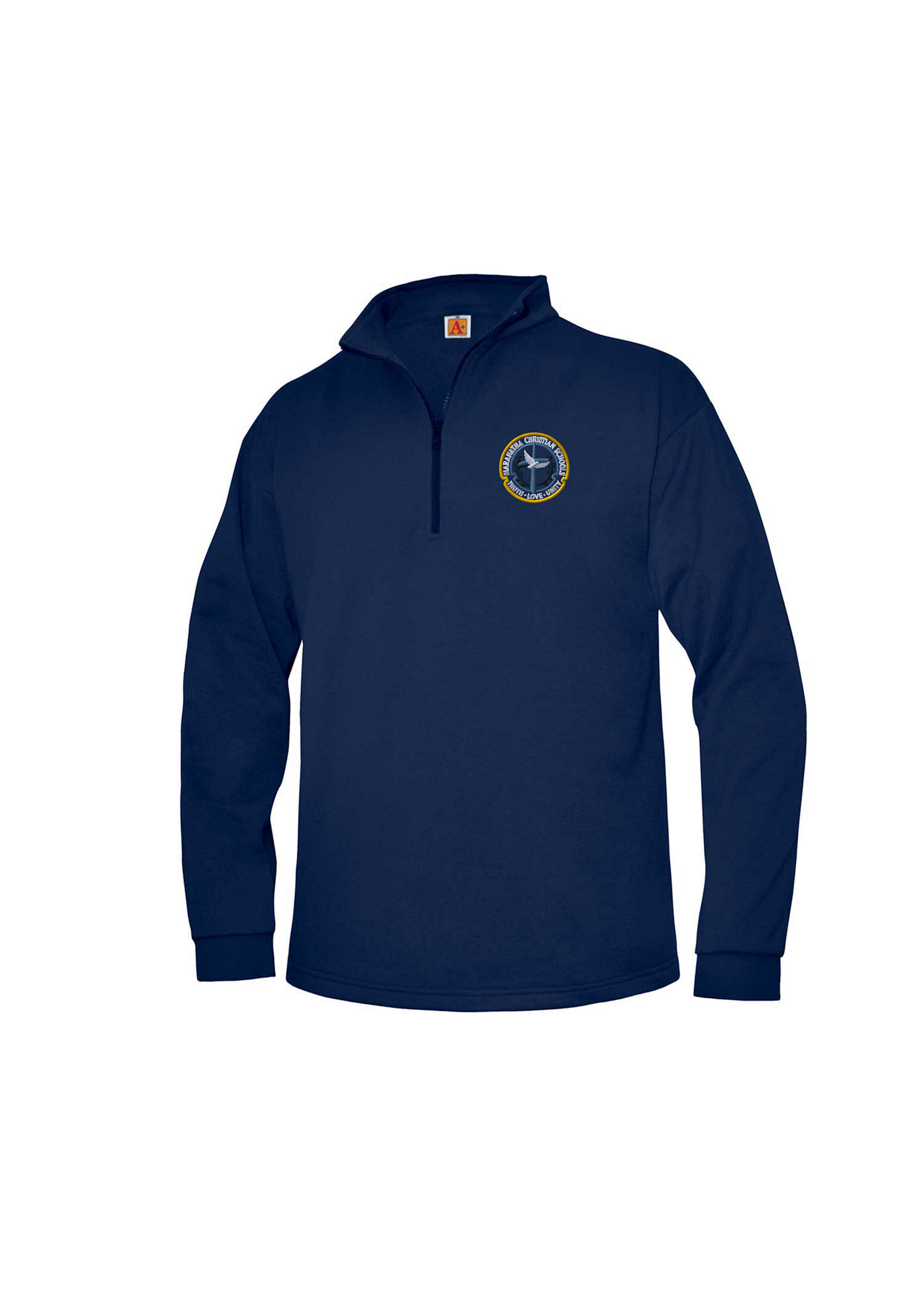 MCS Navy 1/4 Zip Sweatshirt