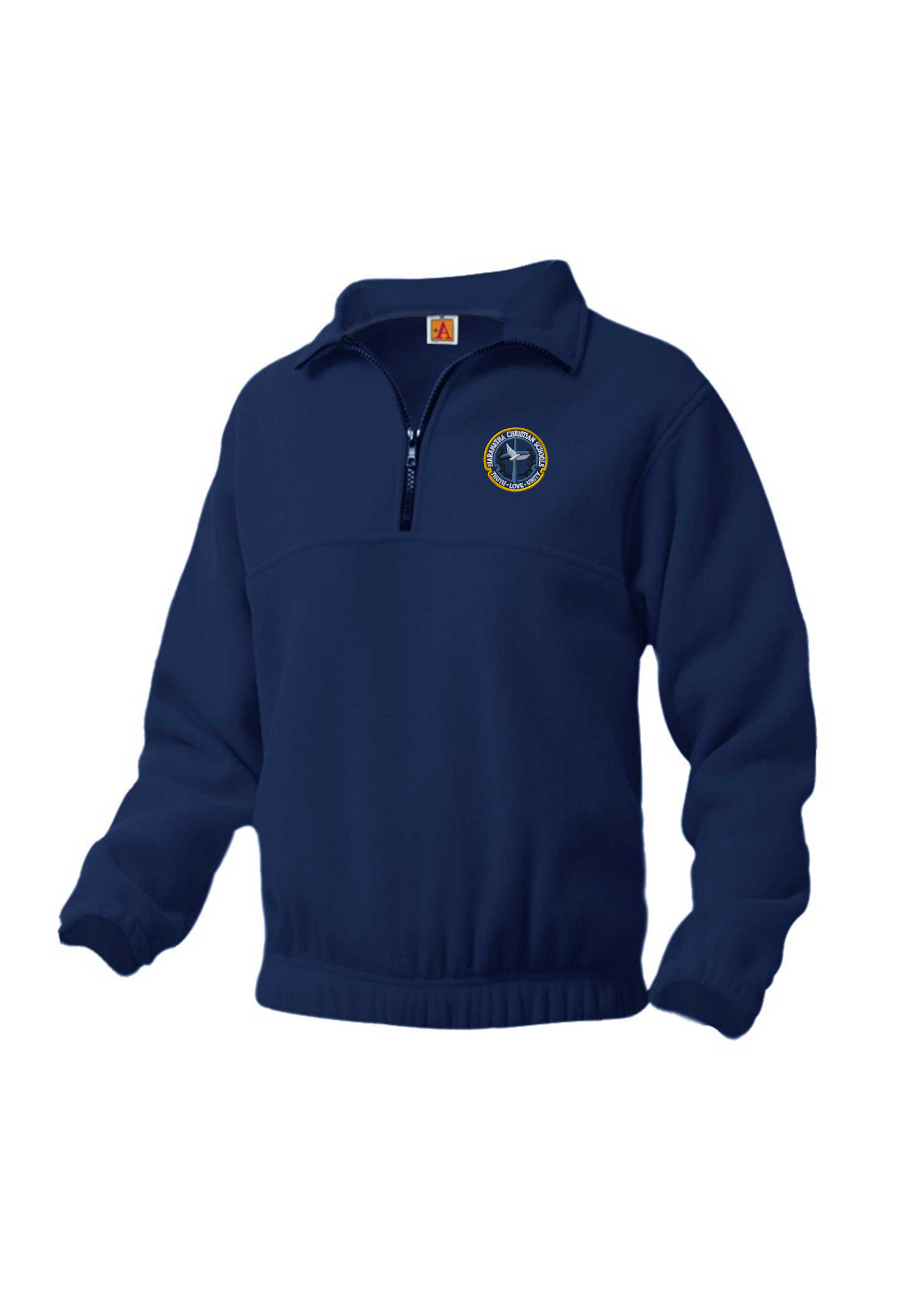 MCS Navy Fleece 1/4 Zip Jacket
