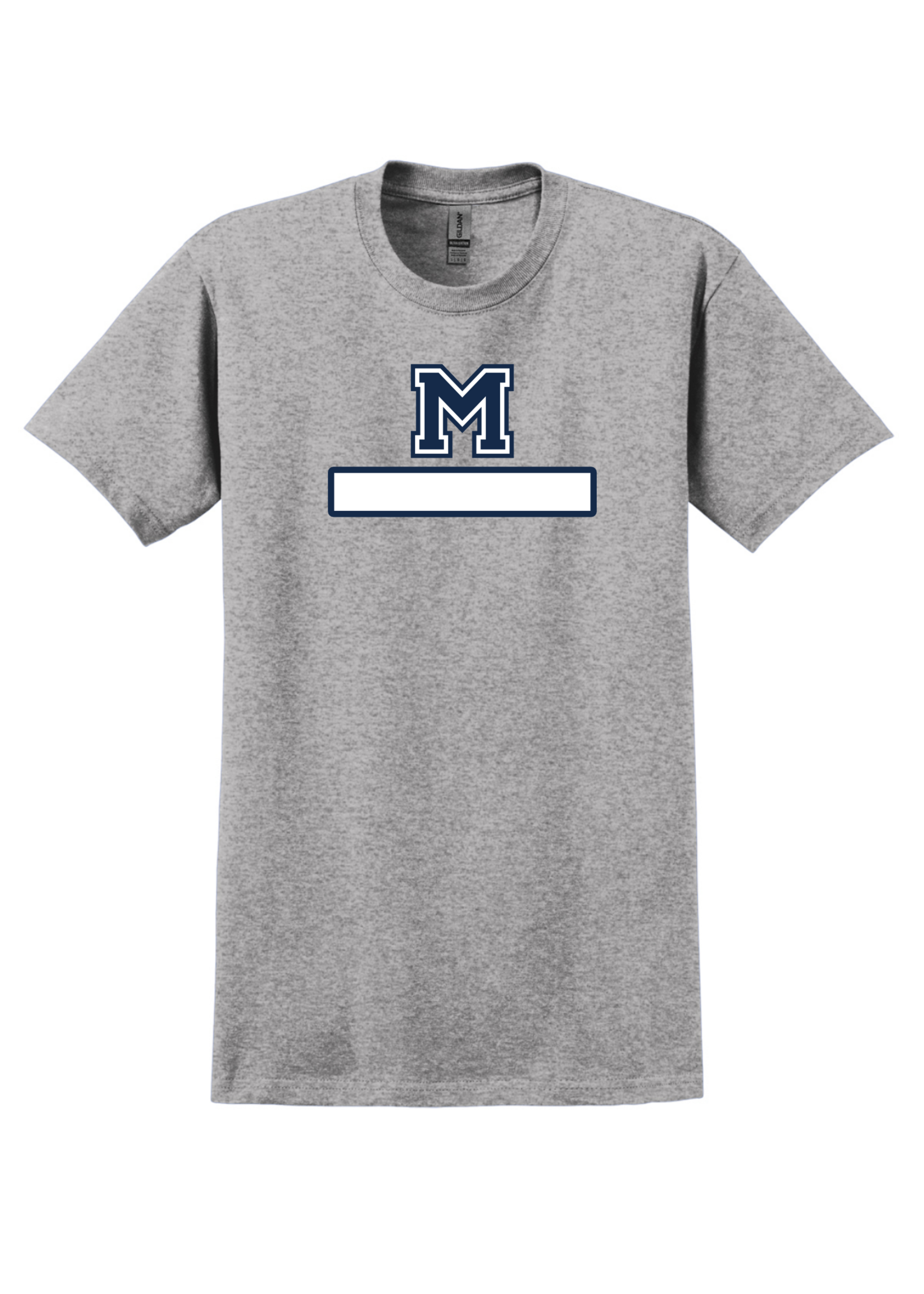 MCS Sport Grey Short Sleeve T-Shirt