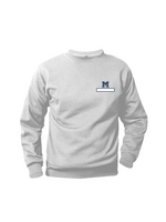MCS PE Ash Grey Fleece Crewneck Sweatshirt