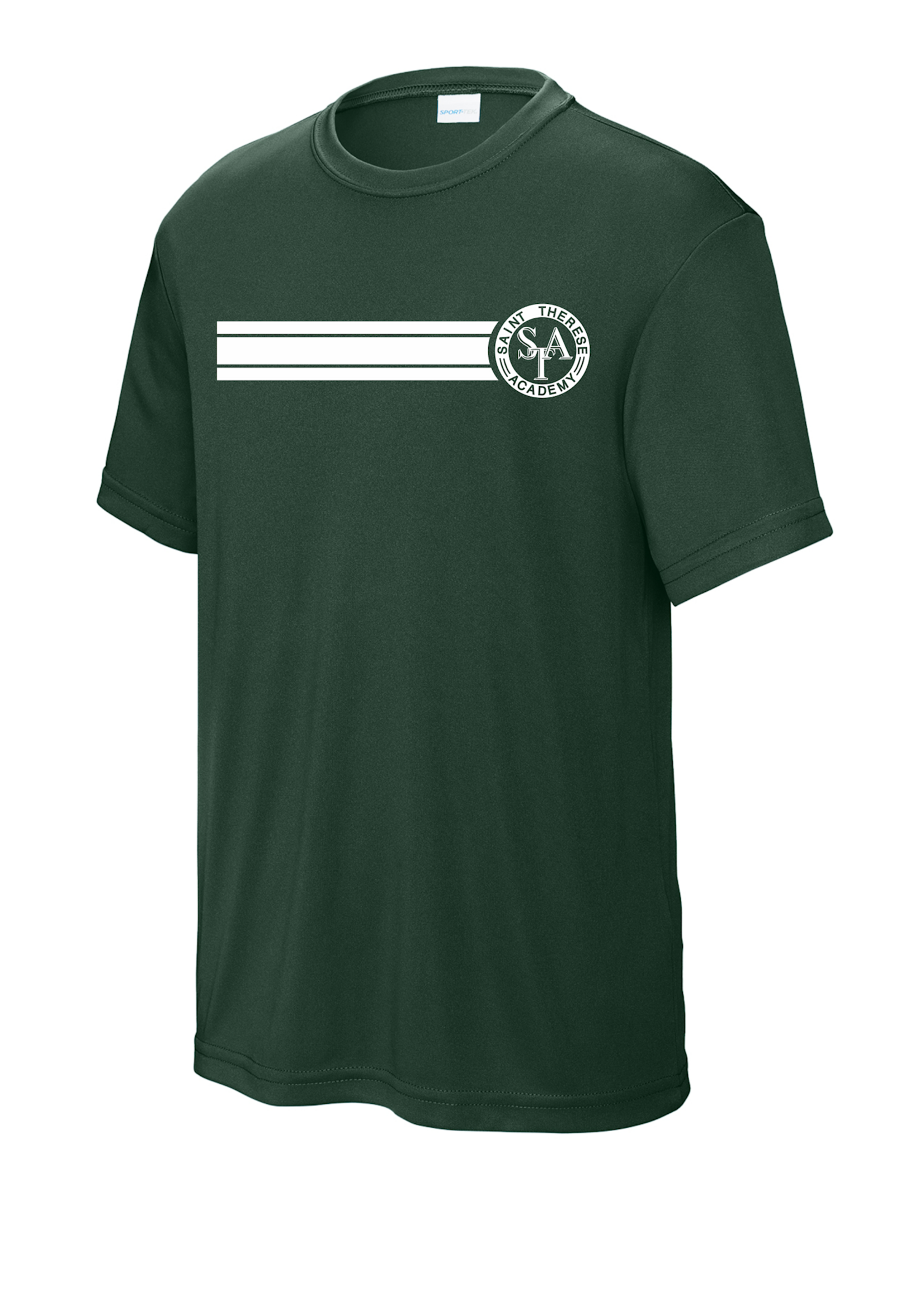 STA Dk Green Short Sleeve Dry Fit T-shirt