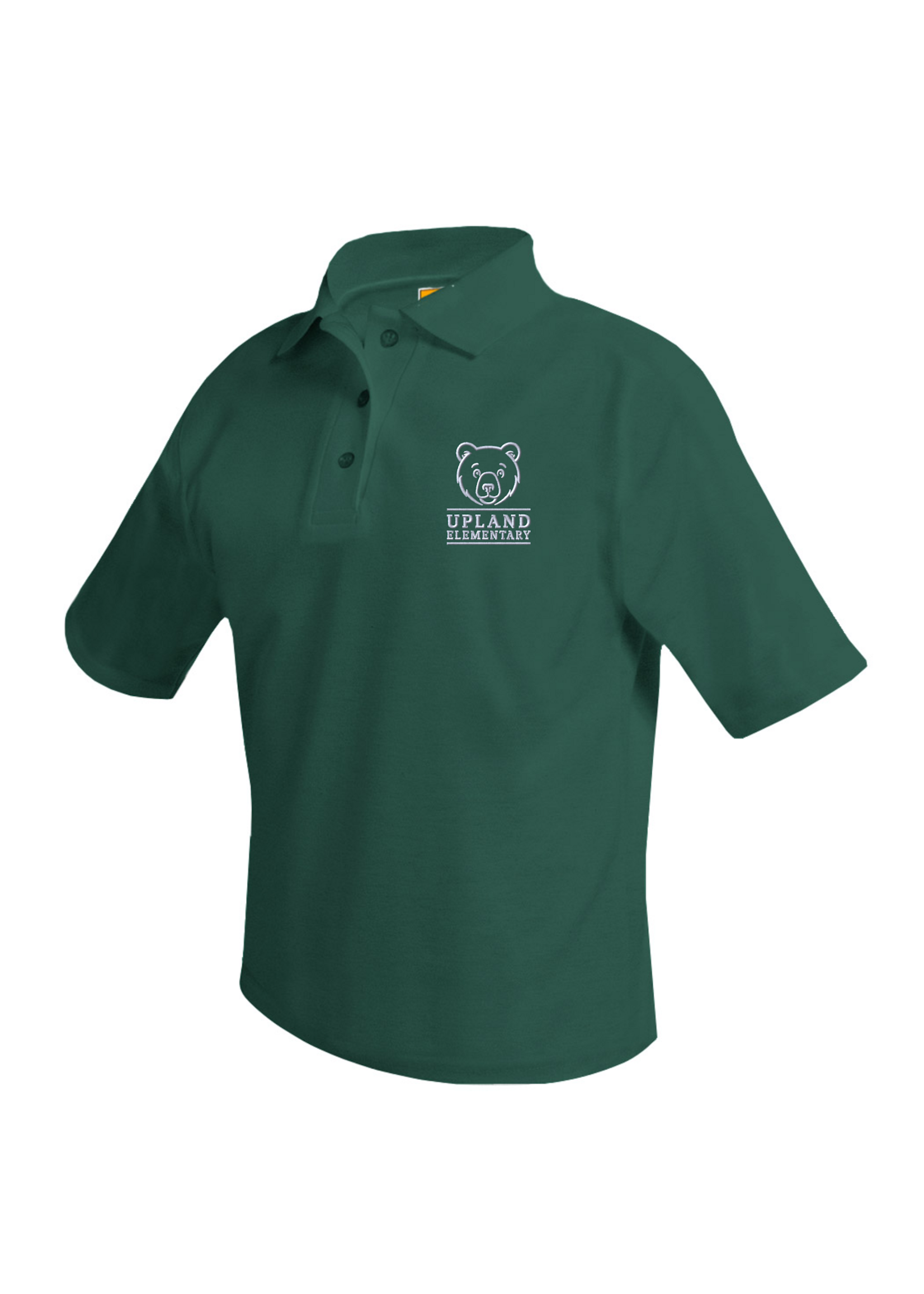 UE Green Short Sleeve Pique Polo